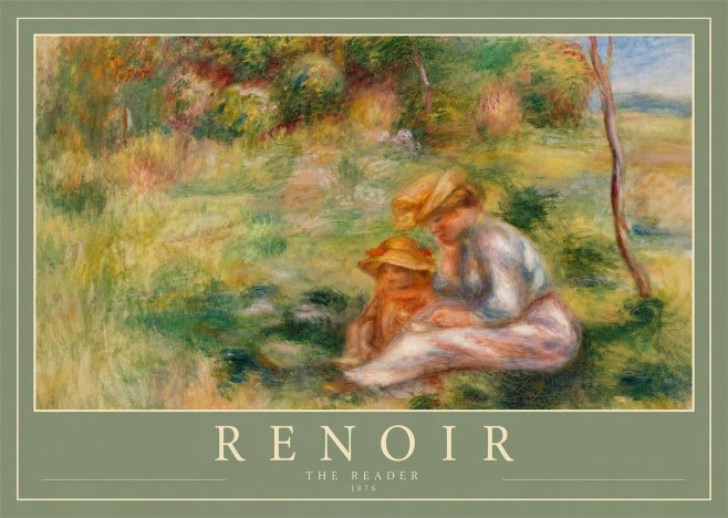 Renoir The Reader No2 - Poszter