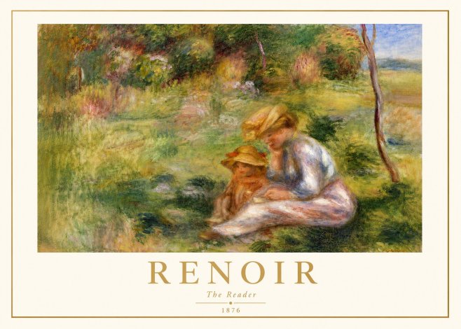 Renoir The Reader No3 - Poszter