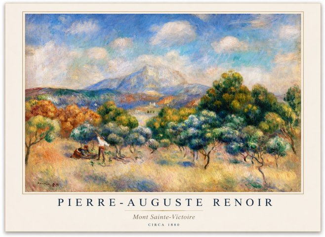 Renoir Landscape Near Cagnes I No2 - Poszter