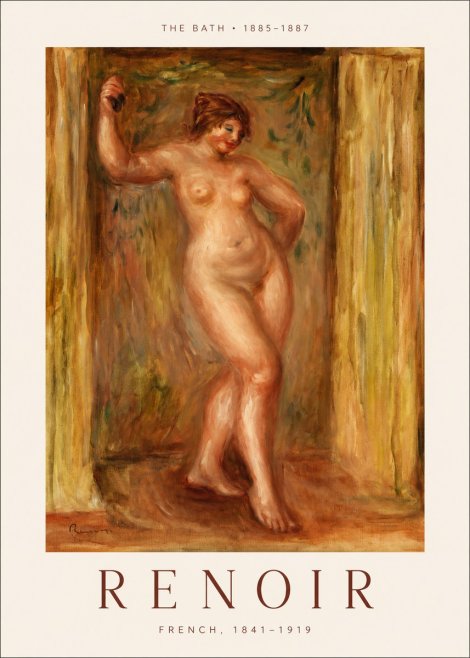 Renoir The Bath No1 - Poszter