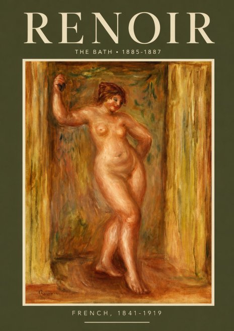 Renoir The Bath No2 - Poszter