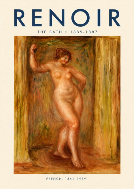 Renoir The Bath No3 - Poszter