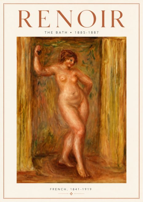 Renoir The Bath No5 - Poszter