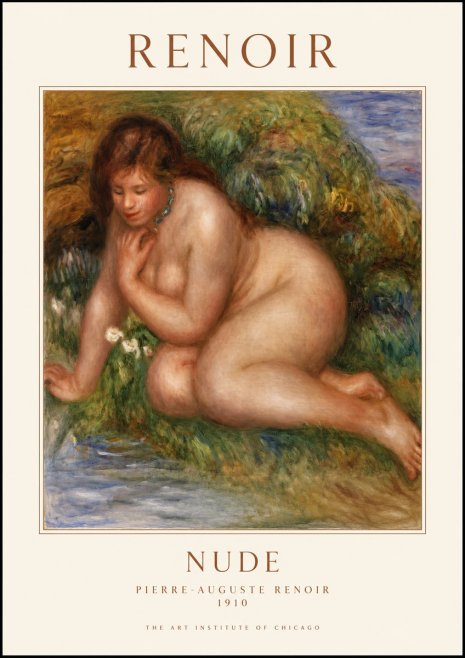 Renoir Nude No1 - Poszter