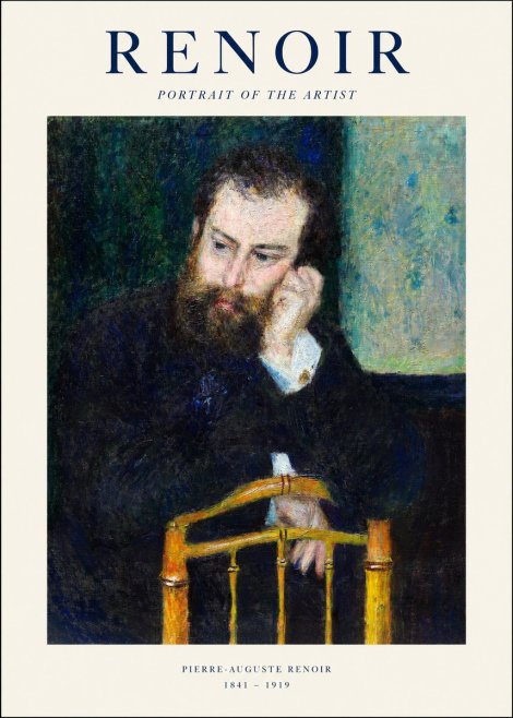 Renoir Portrait of the Artist No1 - Poszter