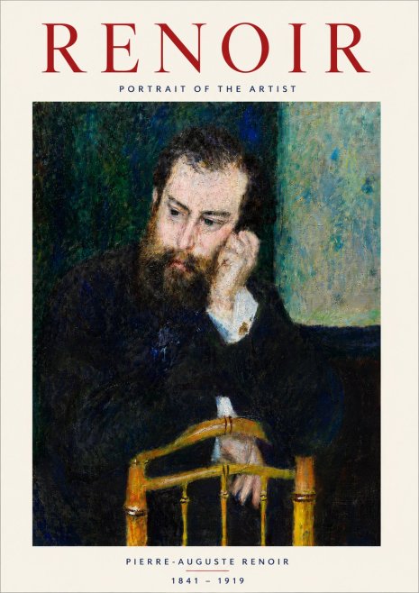 Renoir Portrait of the Artist No5 - Poszter