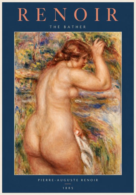 Renoir Bather No4 - Poszter