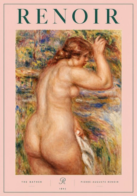 Renoir Bather No5 - Poszter