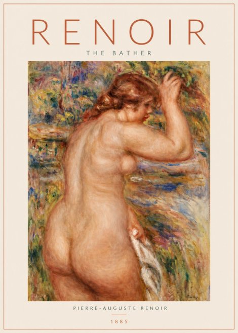 Renoir Bather No6 - Poszter
