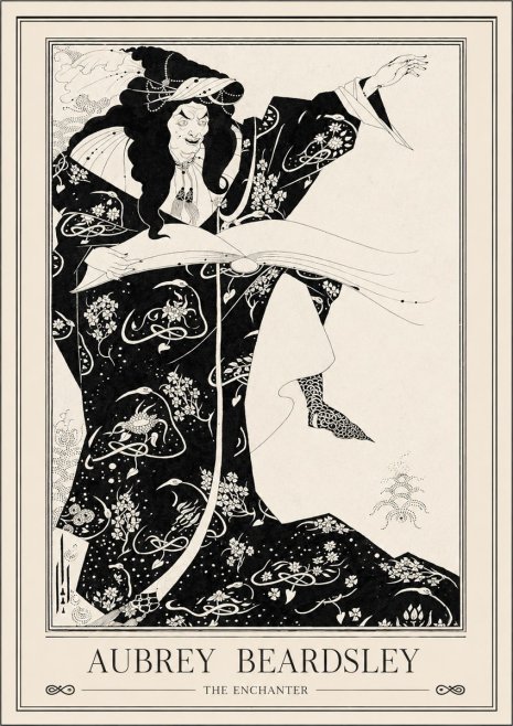 Aubrey Beardsley The Rehearsal No3 - Poszter