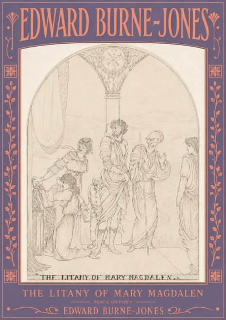 Edward Burne-Jones The Litany of Mary Magdalen No3 - Poszter