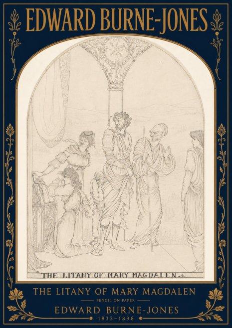 Edward Burne-Jones The Litany of Mary Magdalen No4 - Poszter