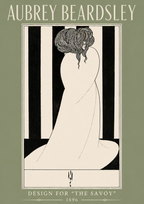 Aubrey Beardsley One of Six Designs for 'the Savoy' No4 - Poszter