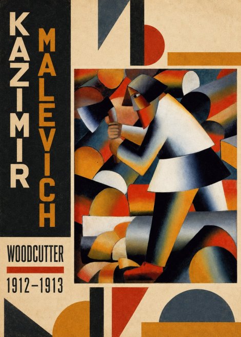 Kazimir Malevich Woodcutter No5 - Poszter