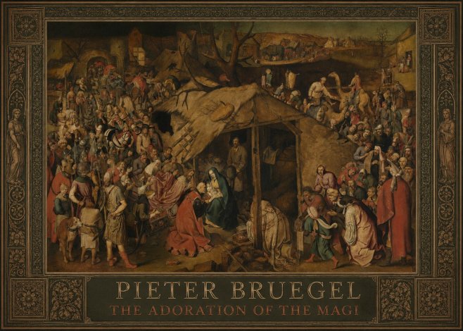 Pieter Bruegel The Adoration of the Magi No1 - Poszter