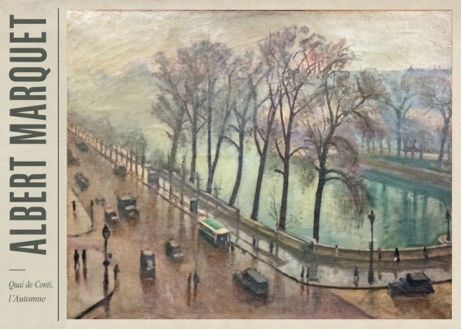 Albert Marquet Quai De Conti, L'automne No2 - Poszter