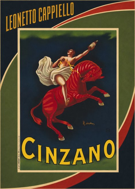 Leonetto Cappiello Cinzano No3 - Poszter