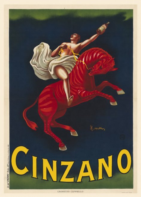 Leonetto Cappiello Cinzano No6 - Poszter
