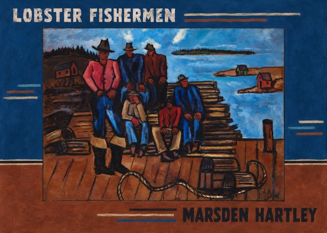 Marsden Hartley Lobster Fishermen II No5 - Poszter