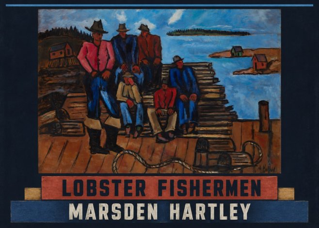 Marsden Hartley Lobster Fishermen II No6 - Poszter