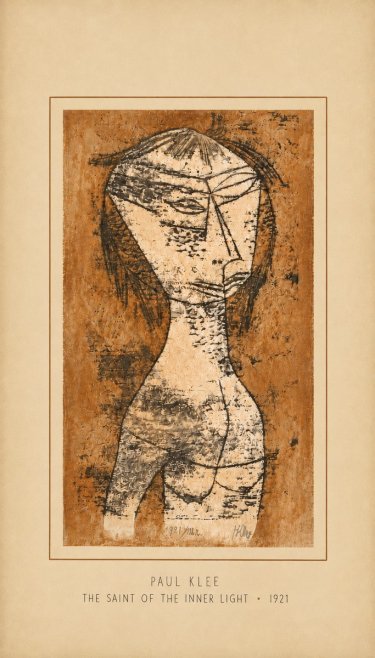 Paul Klee The Saint of the Inner Light No6 - Poszter