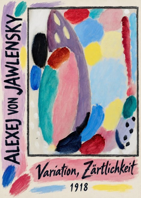 Alexej von Jawlensky Variation, Zärtlichkeit No2 - Poszter