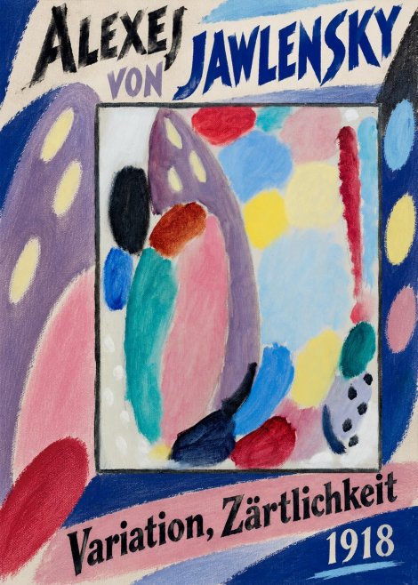 Alexej von Jawlensky Variation, Zärtlichkeit No4 - Poszter