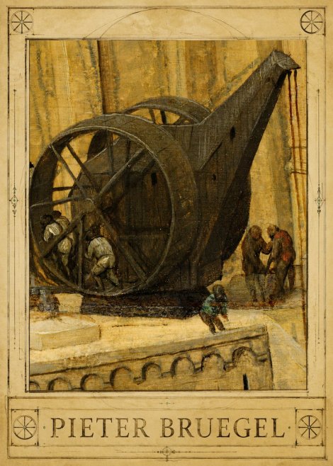 Pieter Bruegel The Crane No1 - Poszter