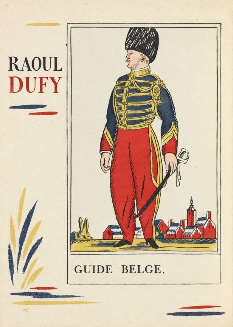 Raoul Dufy Guide Belge. No5 - Poszter