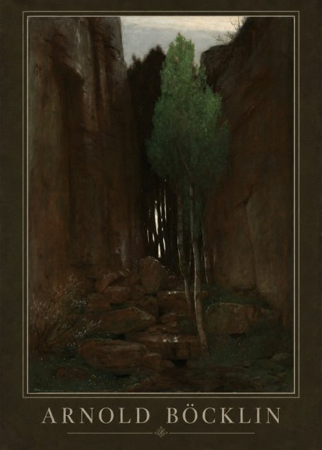 Arnold Böcklin Sacred Grove II No1 - Poszter