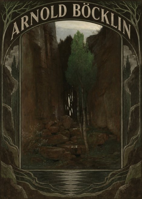 Arnold Böcklin Sacred Grove II No6 - Poszter