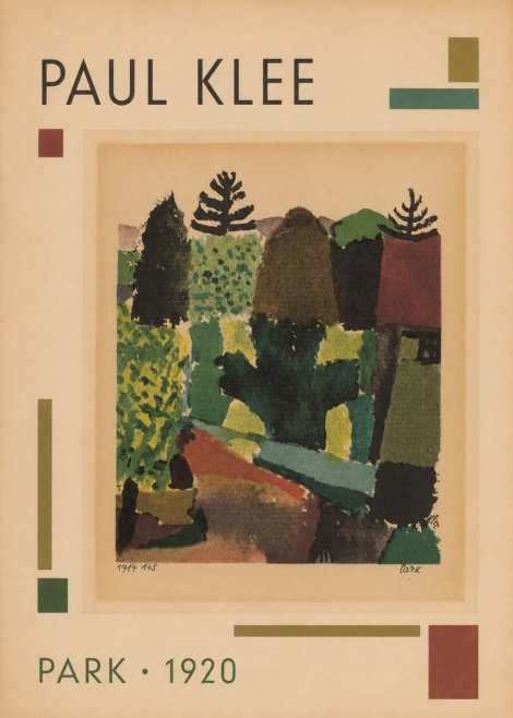 Paul Klee Park I No1 - Poszter