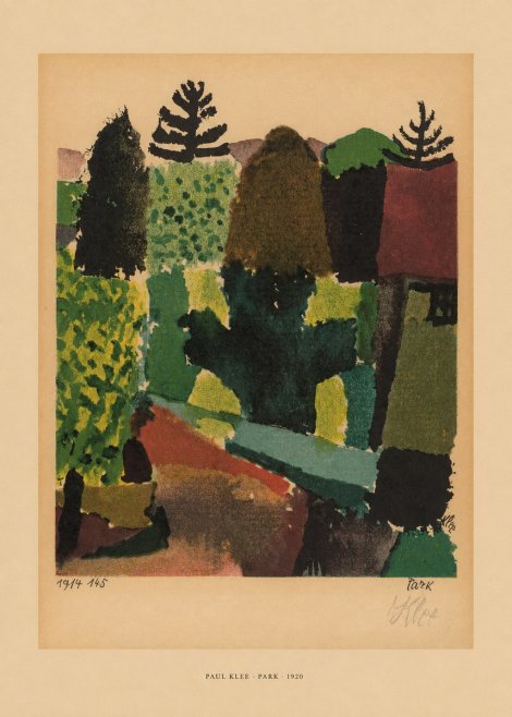 Paul Klee Park I No4 - Poszter