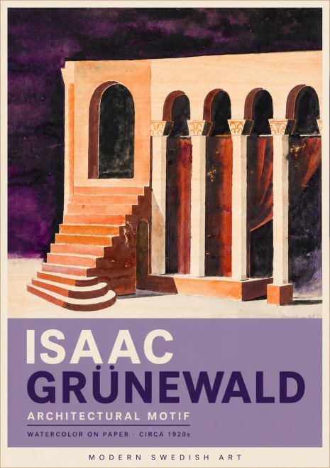 Isaac Grünewald Architectural Motif I No6 - Poszter