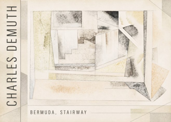 Charles Demuth Bermuda, Stairway No2 - Poszter