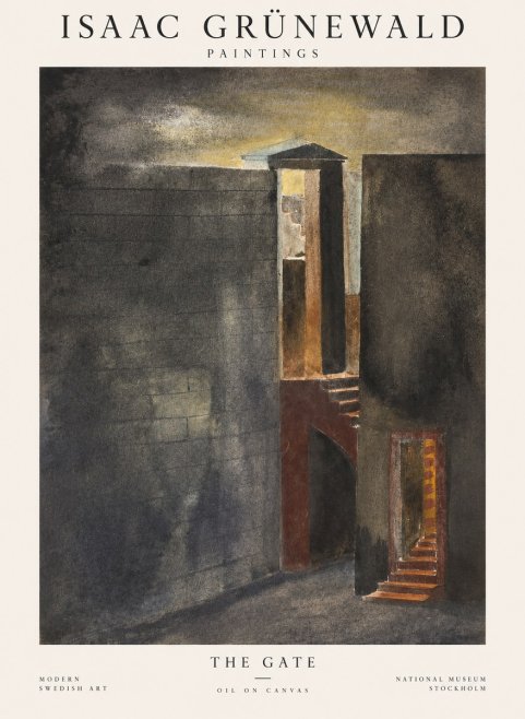 Isaac Grünewald Architectural Fantasy No2 - Poszter