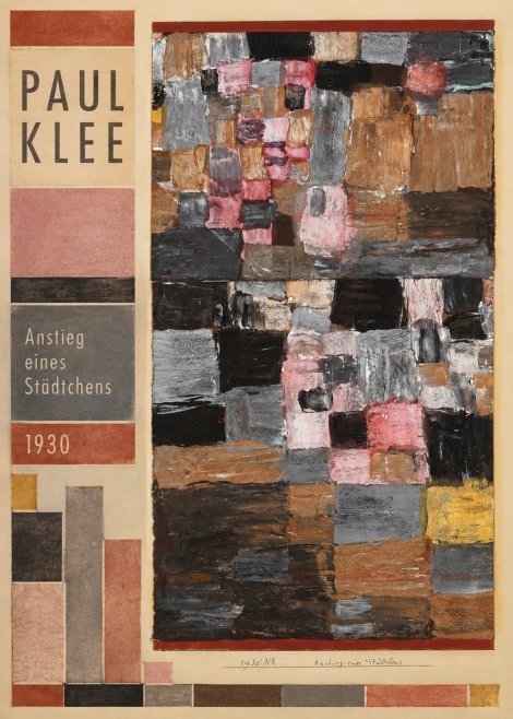 Paul Klee Anstieg Eines Städtchens No3 - Poszter