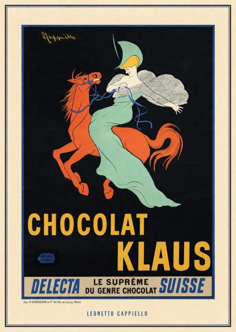Leonetto Cappiello Chocolat Klaus II No3 - Poszter