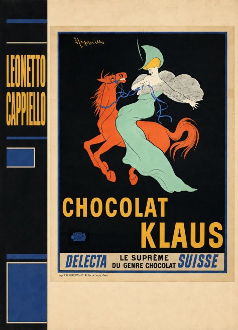 Leonetto Cappiello Chocolat Klaus II No5 - Poszter