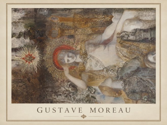Gustave Moreau Saint Sebastian II No1 - Poszter