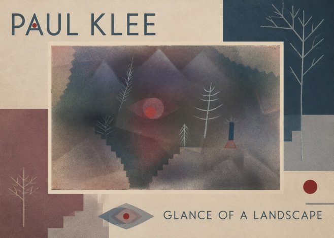 Paul Klee Glance of a Landscape No2 - Poszter