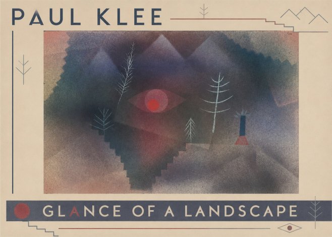 Paul Klee Glance of a Landscape No3 - Poszter