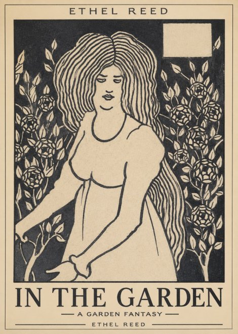 Ethel Reed In the Garden No1 - Poszter