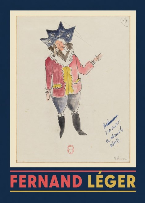 Fernand Léger Bolivar IX No1 - Poszter