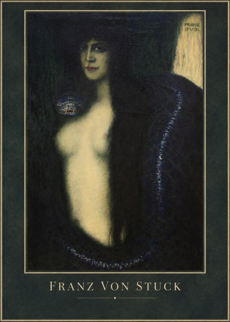 Franz von Stuck The Sin II No1 - Poszter