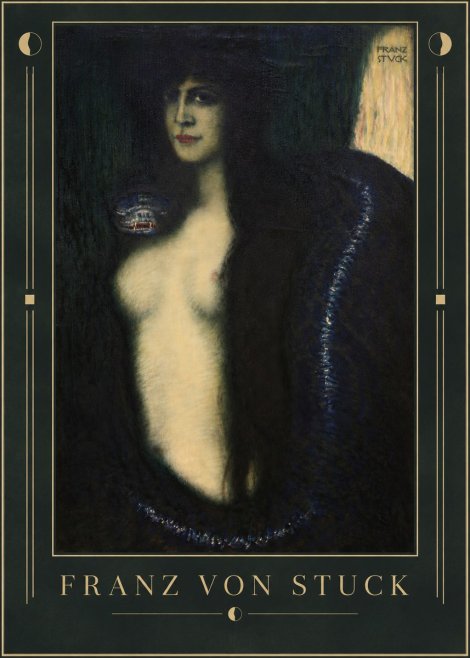 Franz von Stuck The Sin II No5 - Poszter