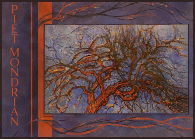 Piet Mondrian The Red Tree No2 - Poszter