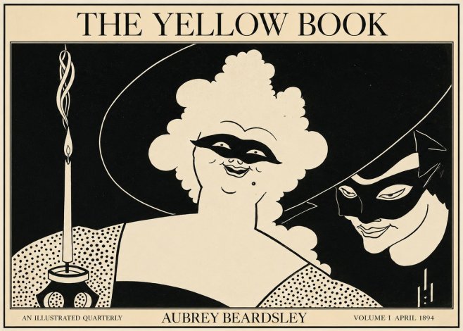 Aubrey Beardsley The Yellow Book I No1 - Poszter