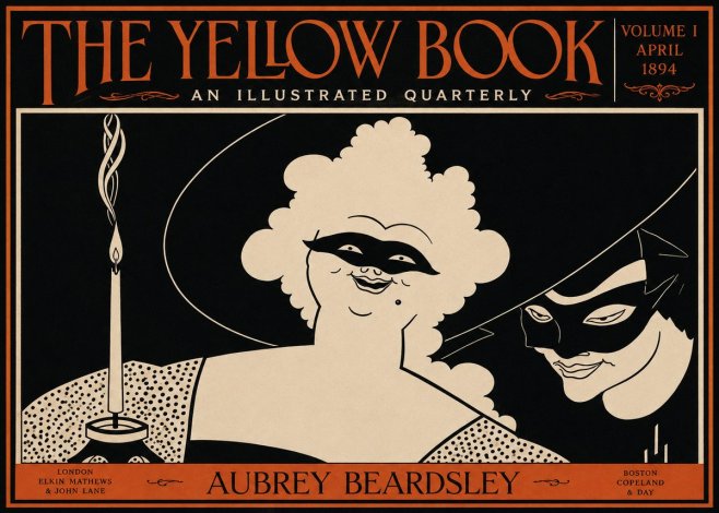 Aubrey Beardsley The Yellow Book I No4 - Poszter
