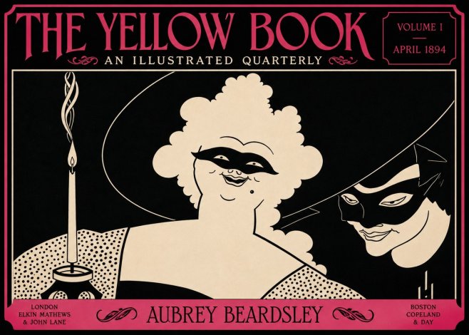 Aubrey Beardsley The Yellow Book I No5 - Poszter